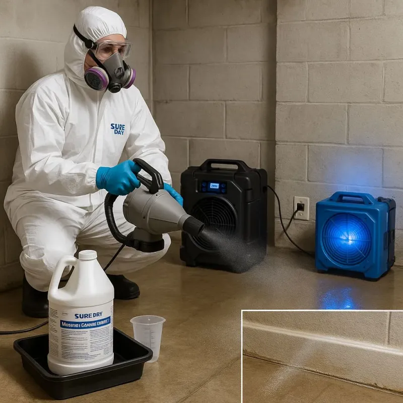 Sanitization and Odor Removal process in Kingman County, KS